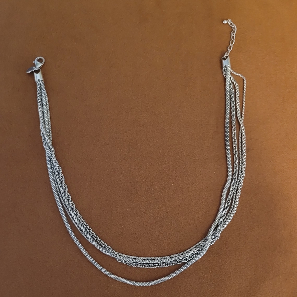 Silpada Elegant Silver Chain Necklace